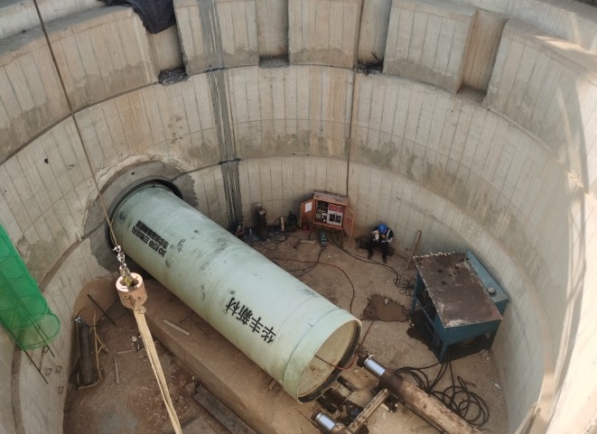 FRP pipe in airport constructure FRP pipe in airport constructure